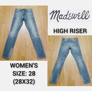 MADEWELL High Riser Jeans
